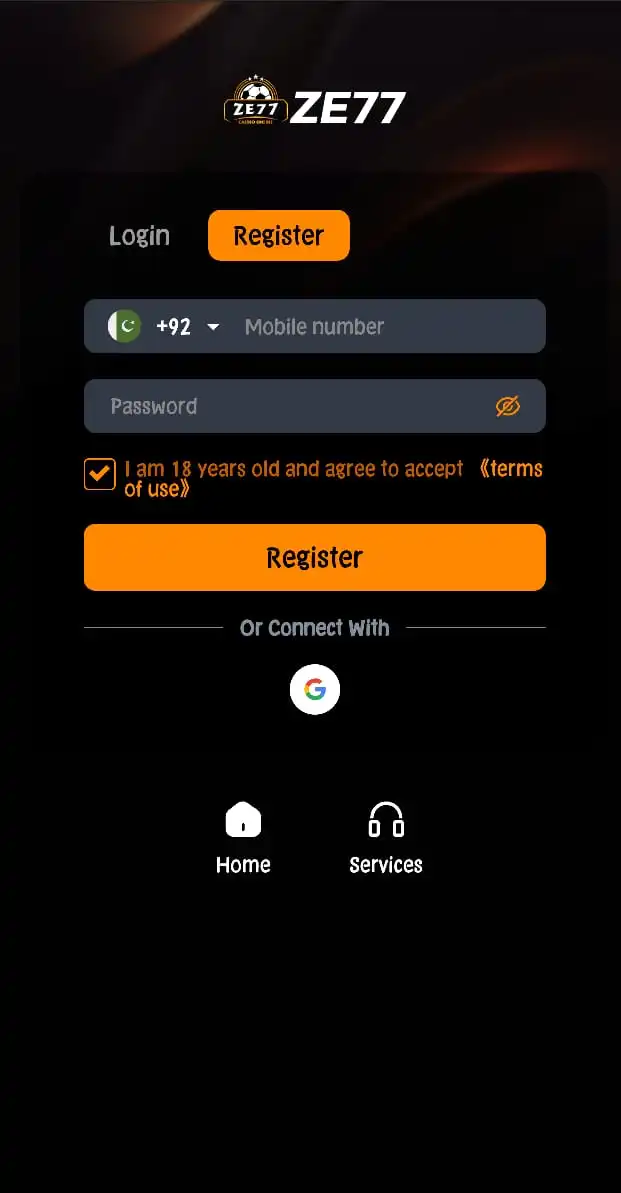 ZE77 Game Registration