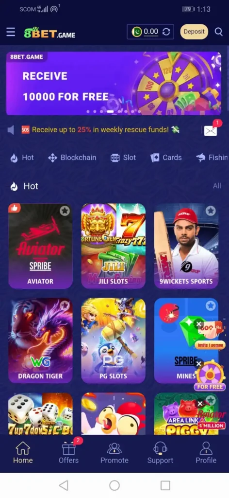8Bet Game home