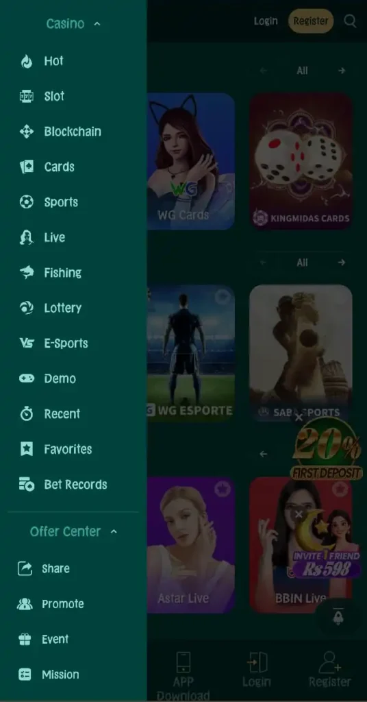 Naya24 game Varieties