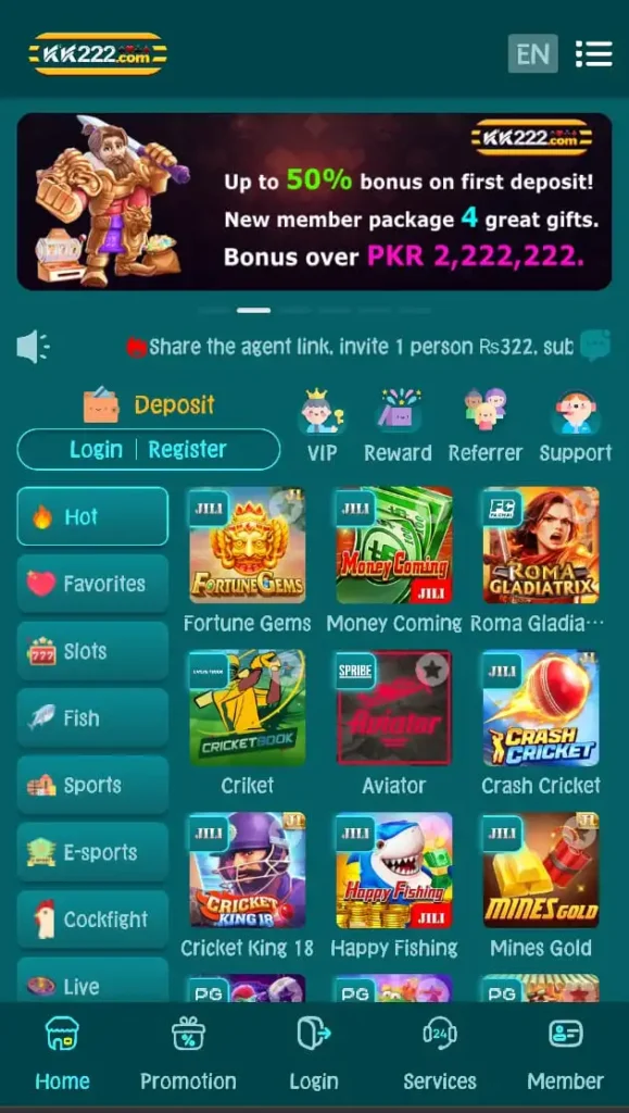 KK222 Game 